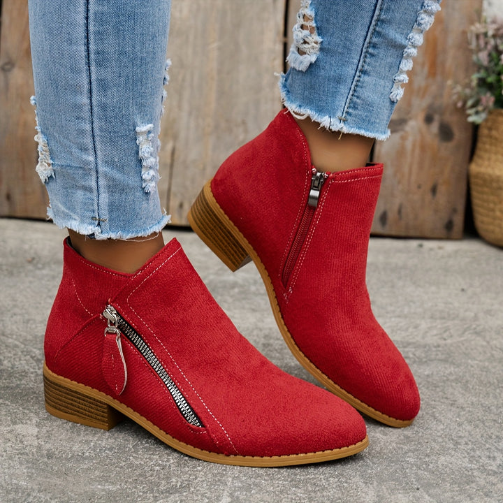 Marjorie™ | Bottines souples à talon stable
