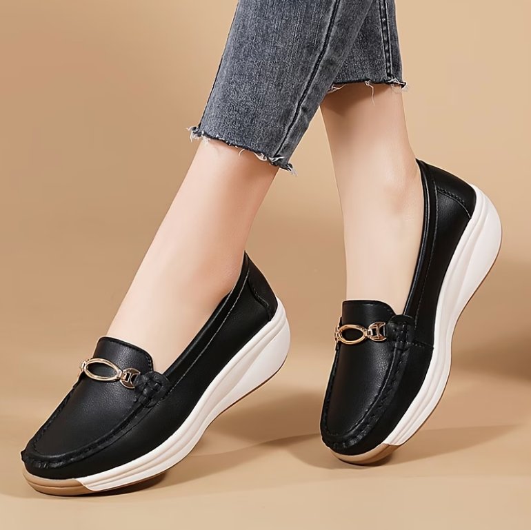 Morgane™ | Mocassins confortables à enfiler