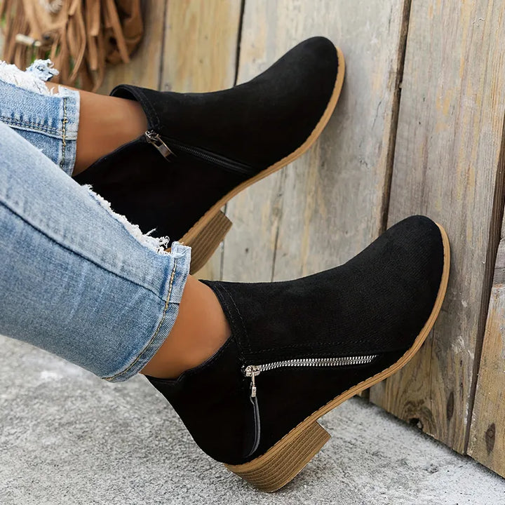 Marjorie™ | Bottines souples à talon stable