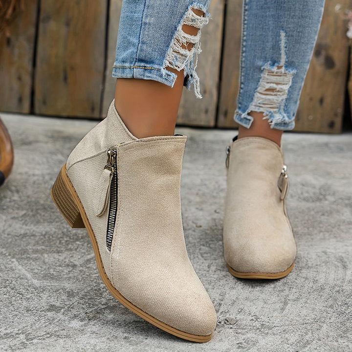 Marjorie™ | Bottines souples à talon stable