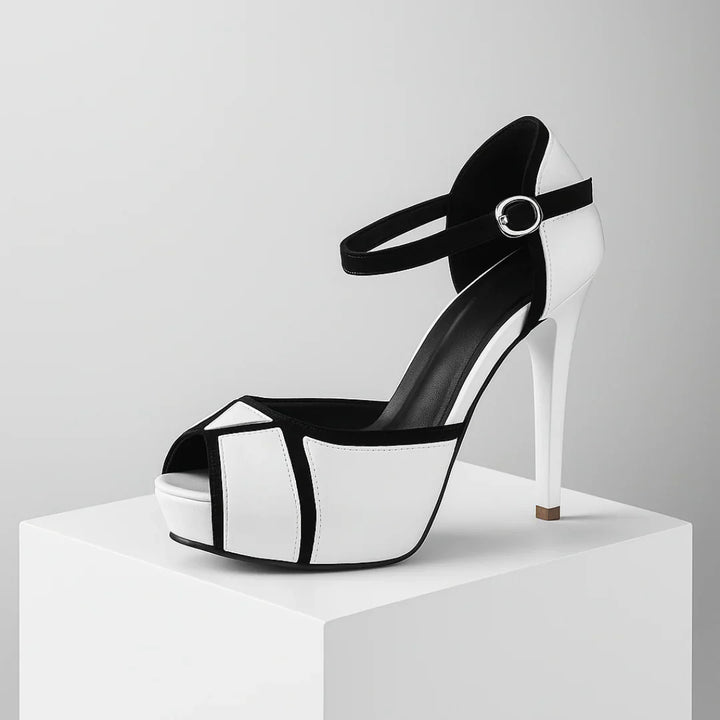Maëline | Sandales à Talon Élégantes