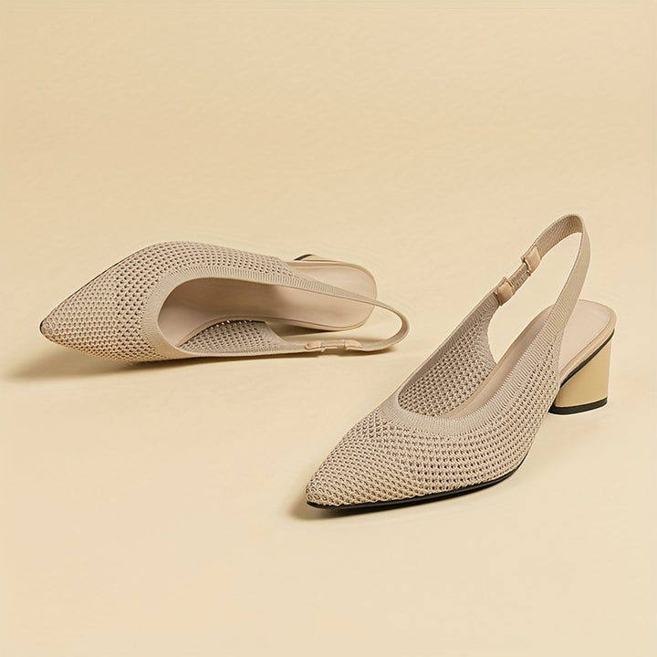 Liréa | Escarpins Slingback Maille Élégante