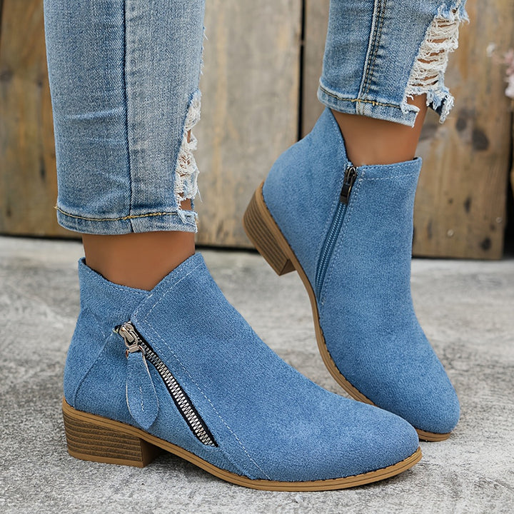 Marjorie™ | Bottines souples à talon stable