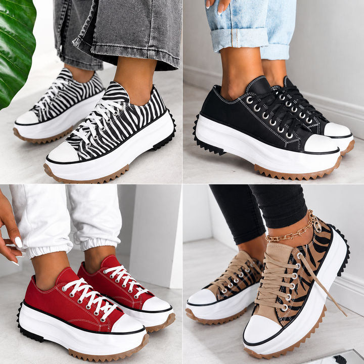 Paulette™ | Baskets confort semelle amortissante