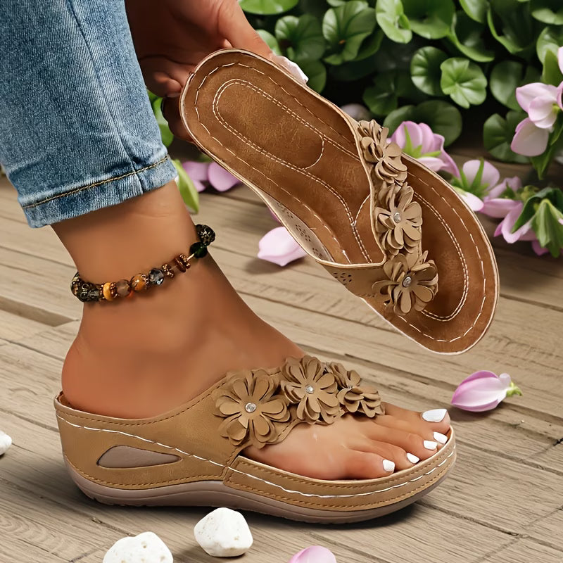 Stéphanie™ | Tongs confort semelle amortissante