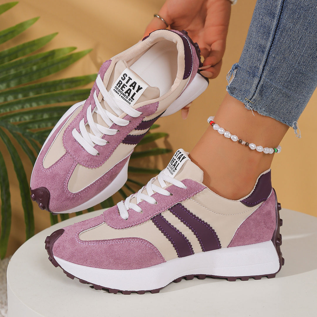Viviane™ | Baskets confortables à talon compensé