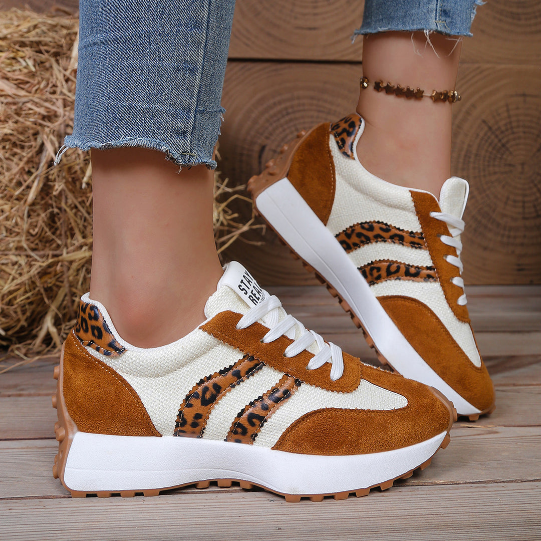 Viviane™ | Baskets confortables à talon compensé