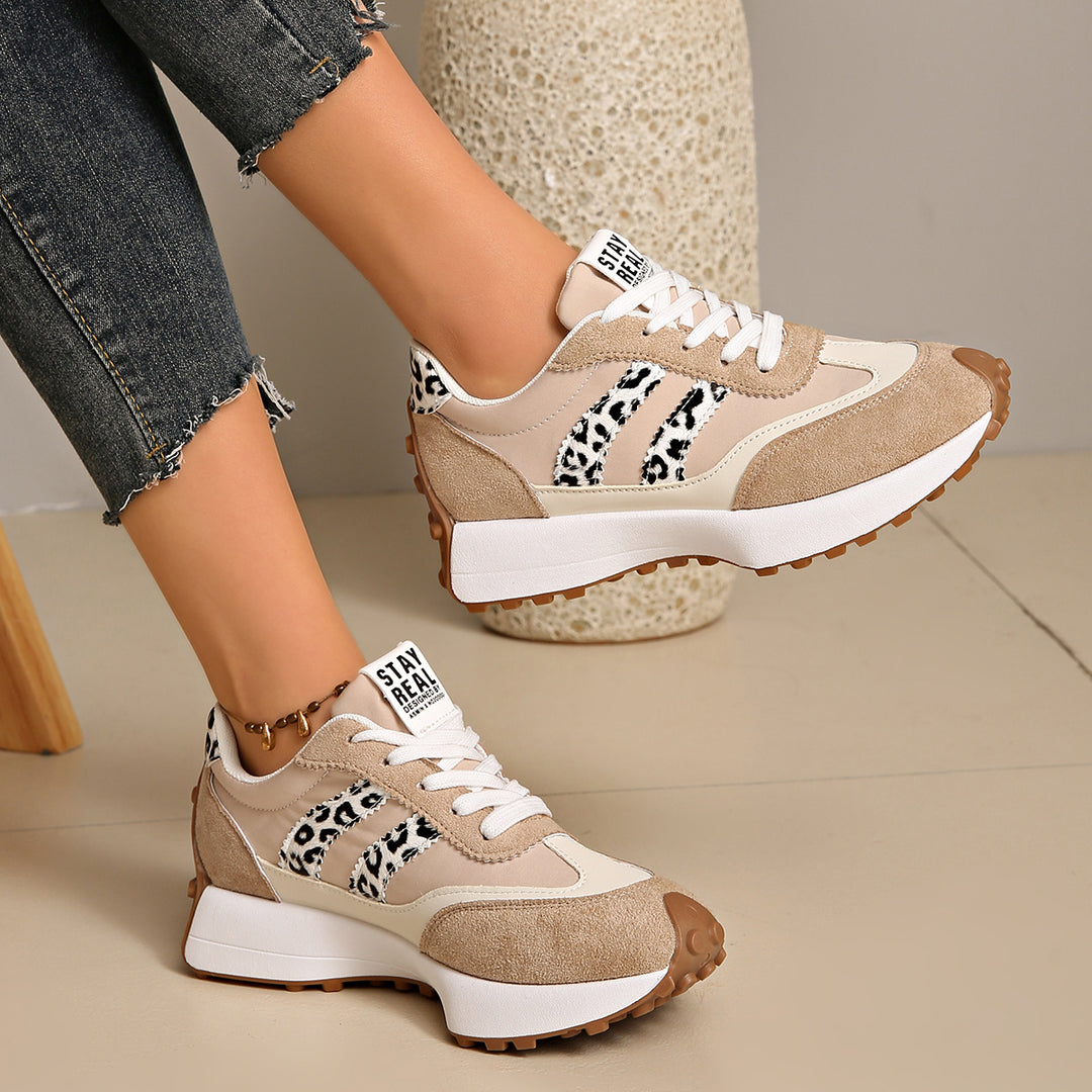 Viviane™ | Baskets confortables à talon compensé