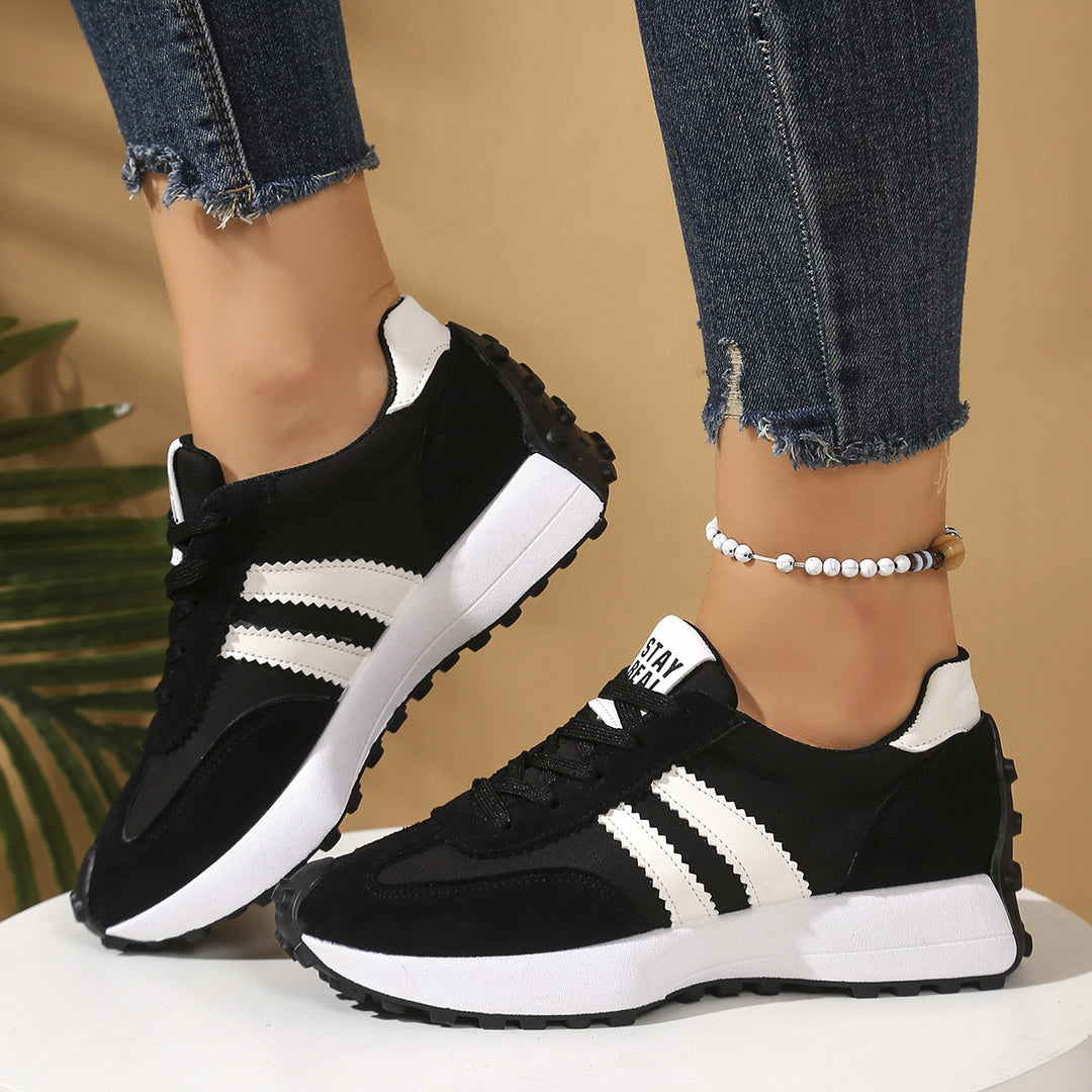 Viviane™ | Baskets confortables à talon compensé