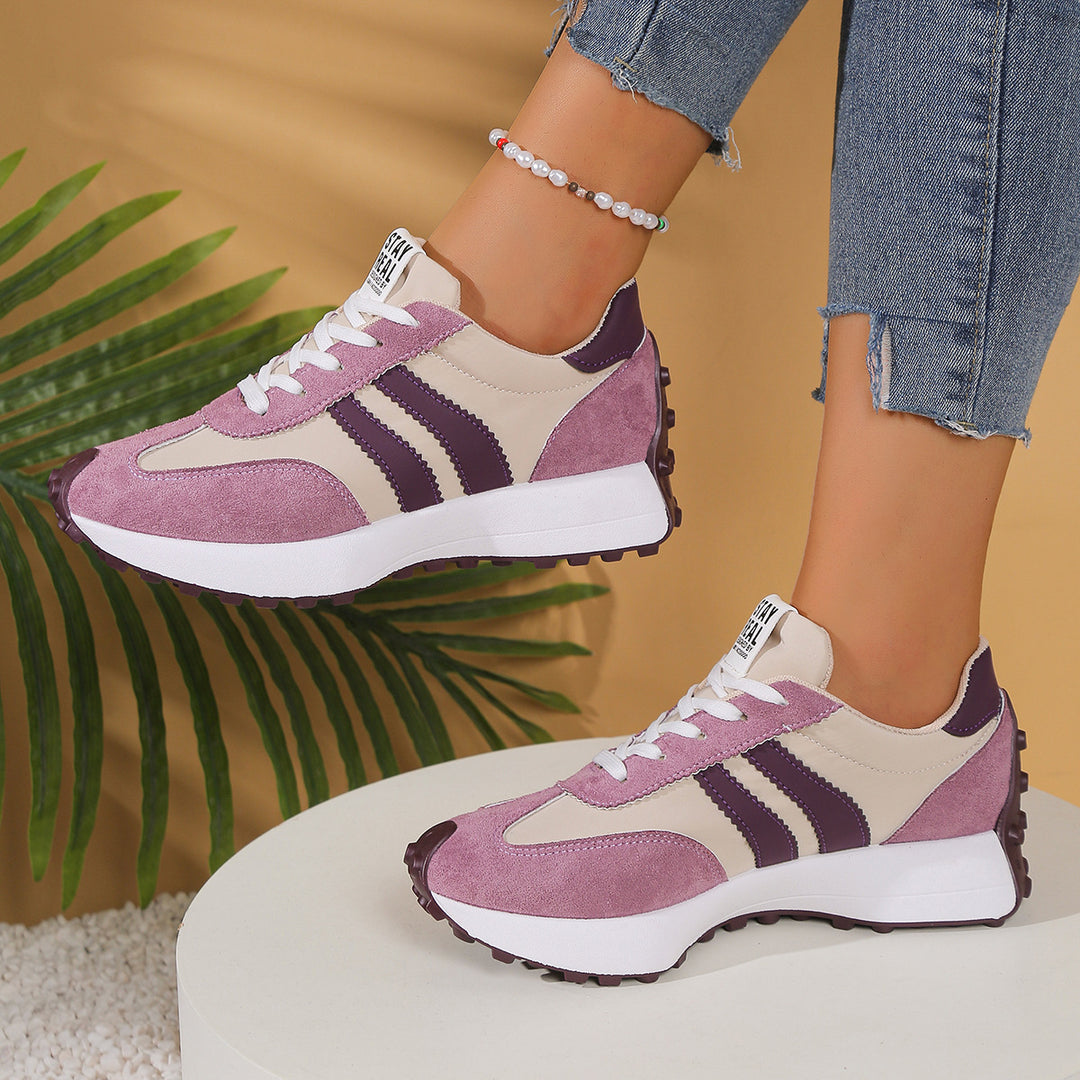 Viviane™ | Baskets confortables à talon compensé