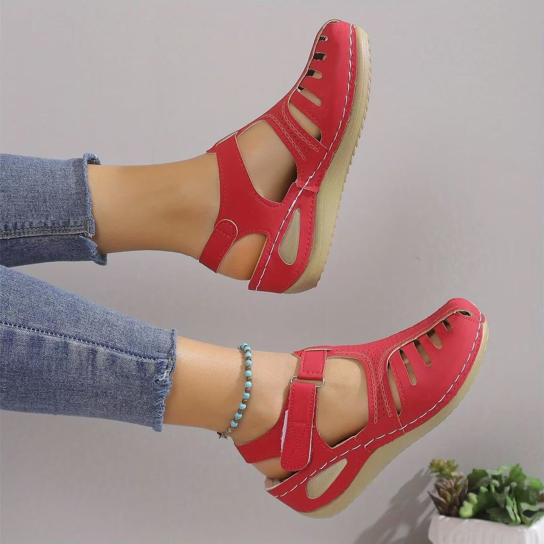 Audrey™ | Sandales ergonomiques à talon compensé