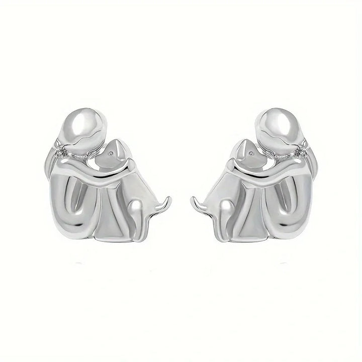 Lisa™ - Boucles d’Oreilles Icône Chien