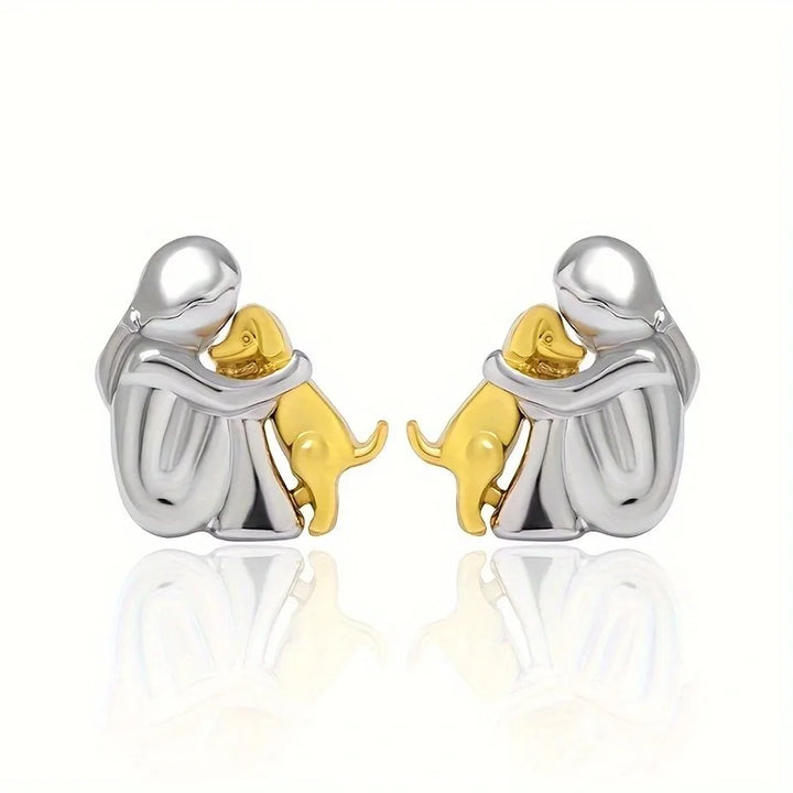 Lisa™ - Boucles d’Oreilles Icône Chien