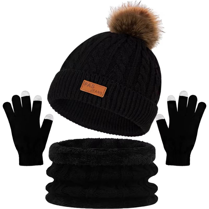 Lila | Ensemble d'Hiver Luxueux 3 pièces