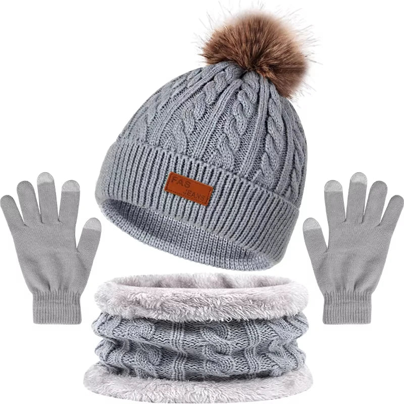 Lila | Ensemble d'Hiver Luxueux 3 pièces