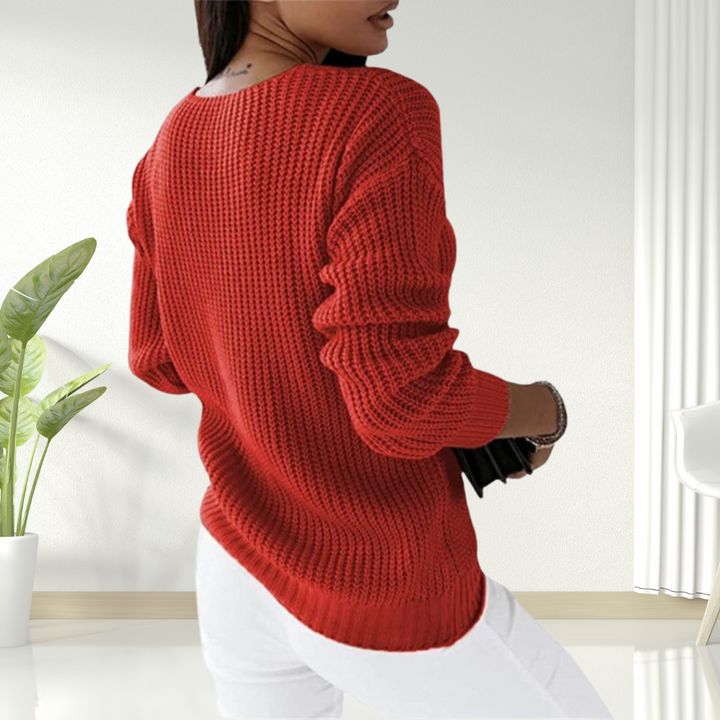 Oriana | Pull Tricoté Scandinave