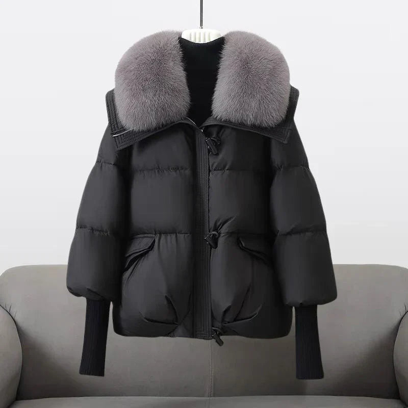 Céline™ - La veste en fausse fourrure élégante