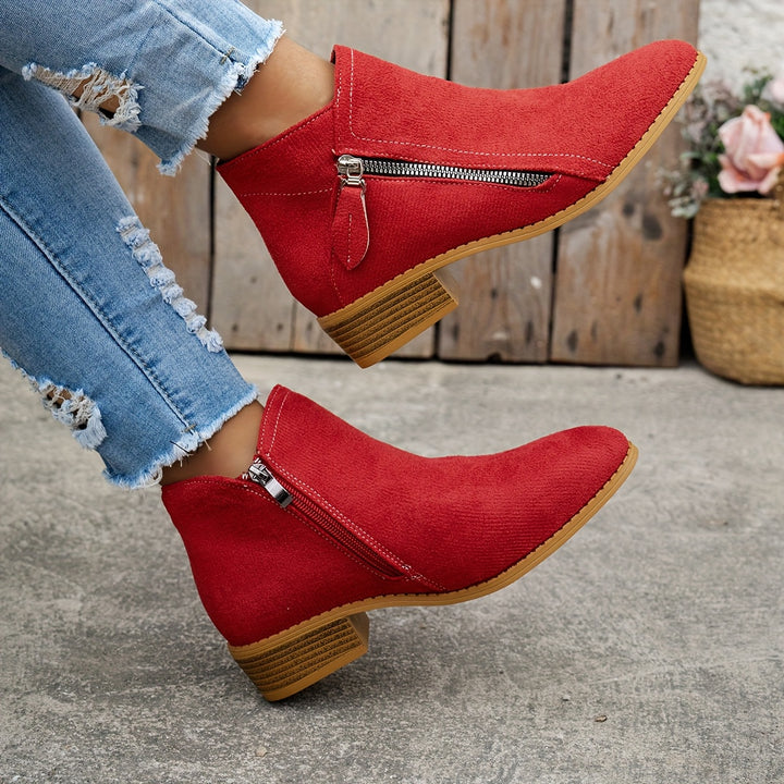 Marjorie™ | Bottines souples à talon stable