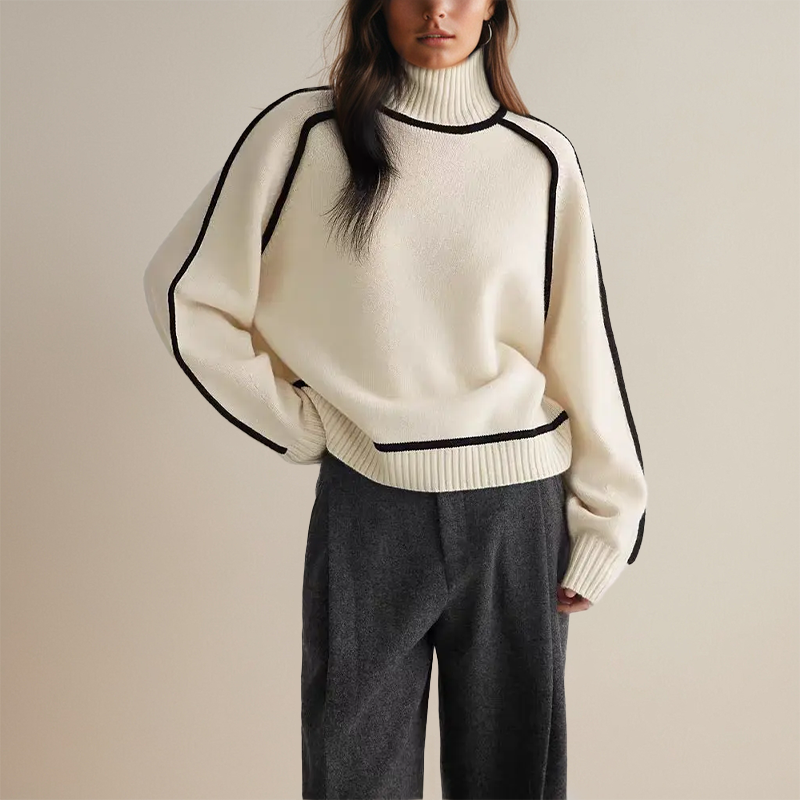 ARABÉLLE - COL ROULÉ COUTURE