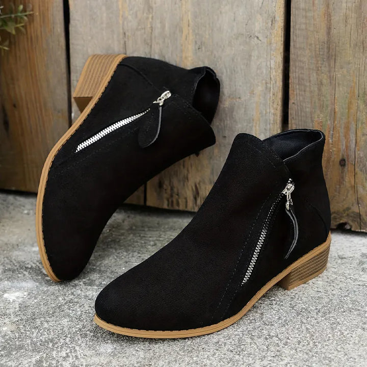 Marjorie™ | Bottines souples à talon stable
