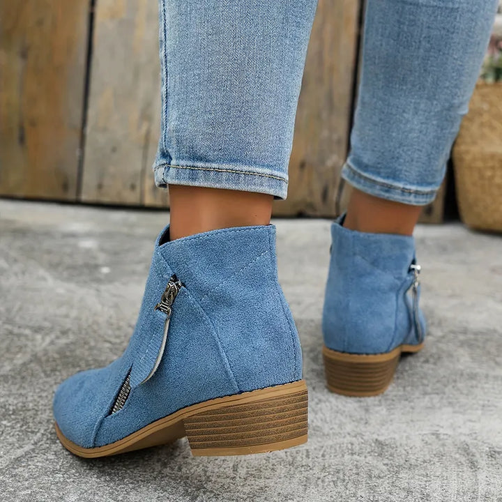 Marjorie™ | Bottines souples à talon stable