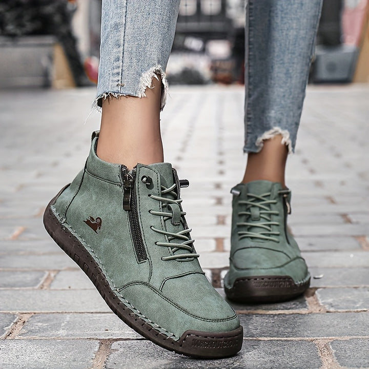 Ingrid™ | Bottines confort à zip latéral