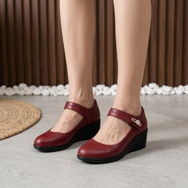Fanny™ | Chaussures confort à talon compensé