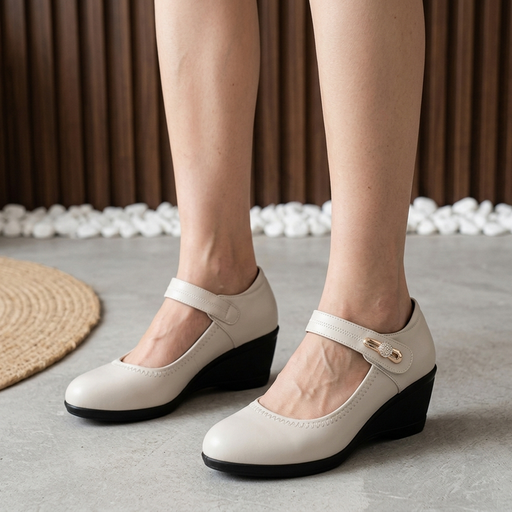 Fanny™ | Chaussures confort à talon compensé