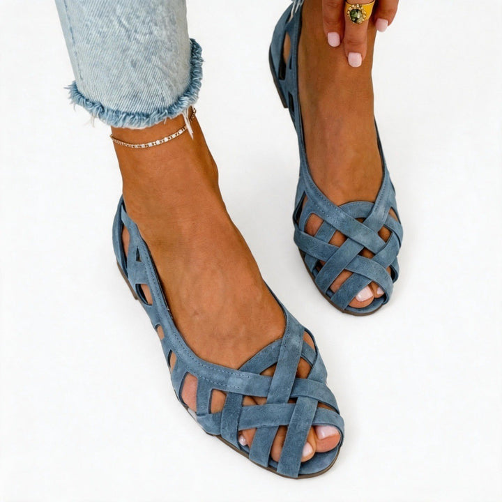 Sandra™ | Ballerines souples pour pieds larges